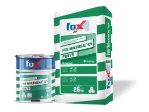 FOX MULTISEAL UV FS 475 (25+8 kg)  (Çimento ve Akrilik Esaslı, UV Day.)